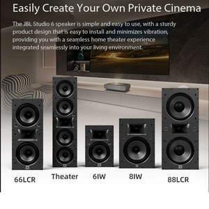 Sistema de Audio Profesional para el Hogar STUDIO6 6IW 5.1 con Altavoces Envolventes Integrados de 7.1 Canales para Sala de Estar, Sonido Envolvente de Alta Fidelidad - Product Image 3