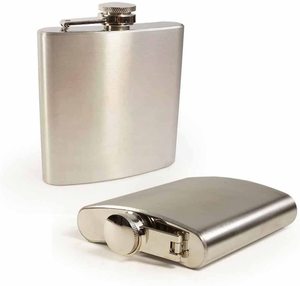 Big Stock 6oz Portable Travel 304 Stainless Steel Alcohol Liquor Vodka Whisky <strong>Small</strong> Mini Bottle Hip <strong>Flasks</strong> - Product Image 6