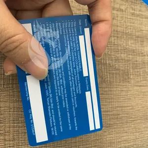 Carta di credito stampata personalizzata di alta qualità in plastica PVC biglietto da visita stampa Offset piacevole per la stampa