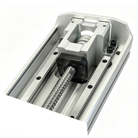 Module linéaire à vis à billes de haute précision 14 mm, charge horizontale 110 kg, charge verticale 33 kg, actionneur linéaire CNC pour équipement d'automatisation