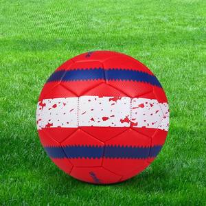 Balón de Fútbol Cosido a Máquina de PU, Diseño Nuevo, Promocional, para Deportes de Equipo, Tamaño 5, para Entrenamiento de Adultos y Jóvenes - Product Image 2