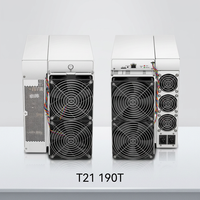 Machine de minage de crypto-monnaies Hot T21 190T 3610W, rig de minage ASIC SHA-256, Bitmain Antminer T21 190T pour la crypto-monnaie