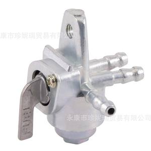 Interrupteur d'huile modifié à 3 voies pour scooter GY6 CG125, couleur aluminium titane, pièce de rechange pour réparation - Product Image 3