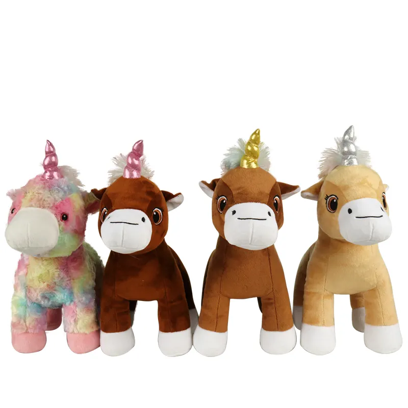 Customized Large Volume Variety Full Range Of Animal Toys Soft Stuffed Unicorn Fur Toys