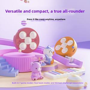 Mini console de <span class=keywords><strong>jeu</strong></span> électronique Whac-A-Mole, jouet anti-stress lumineux et mignon en ABS, cadeau promotionnel - Product Image 3