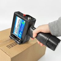 Codeur de date portable, imprimante à jet d'encre manuelle 600 DPI, machine d'impression de date d'expiration et de code de lot pour l'emballage alimentaire