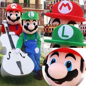 Funtoys <span class=keywords><strong>Costume</strong></span> de mascotte personnalisé pour adulte <span class=keywords><strong>Mario</strong></span> & Luigi 2 Cartoon Cosplay pour Halloween Anime <span class=keywords><strong>Carnaval</strong></span> Promotion - Product Image 2