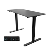 Bureau debout pour ordinateur moderne et simple, table à levage électrique, bureau intelligent à hauteur réglable, cadre de bureau debout