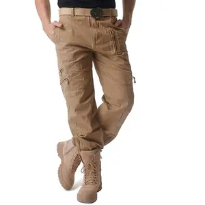 Custom men's Cargo Work Pants Outdoor Hiking Athletic pants trousers with 7 Pockets for Travel Fishing