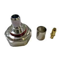 Connecteur RF L29-C-J7 Prix Usine, Connecteur Mâle L29 7/16 à Sertir pour Câbles RG8 RG213