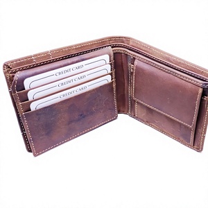 Portefeuille Homme Étanche 100% en Cuir Véritable avec Broderie Personnalisée et Pochette à Lettres, Modèle Étoile – BS INTERNATIONAL - Product Image 3