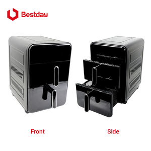 <span class=keywords><strong>Freidora</strong></span> de Aire de Doble Cesta de 14L con Diseño de Doble Capa para una Cocina Saludable sin Aceite, Perfecta para Familias Grandes, Cocción Rápida y Preparación de Comidas - Product Image 6