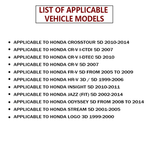 Lumière de plaque d'immatriculation Led sans erreur pour Honda Logo 3D Stream Odyssey 5D Jazz inteligente HR-V <span class=keywords><strong>FR</strong></span>-V CR-V led lumières de voiture lampe de plaque - Product Image 6