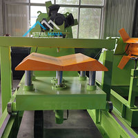 Dévidoir hydraulique automatique de haute qualité 5t 7t 8t 10t avec dérouleur de voiture de chargement pour machine de presse de profilage