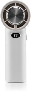 Wholesale Hot Sale 100-Speed Digital <b>LED</b> Mini USB Portable <b>Fan</b> Rechargeable Handheld with 3000mAh Bladeless Ice Compress for - Product Image 3