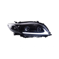 Ensemble de phares à LED pour Toyota Corolla 2007-2009, phare modifié avec DRL à LED et clignotant séquentiel