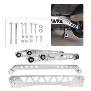 Honda Civic 96-00 EK อะลูมิเนียมอัลลอยรองรับแท่งกันโคลงแขนสวิงบาร์ผสม LCA006เงิน - Product Image 3