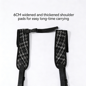 กระเป๋าใส่สัตว์เลี้ยงแบบพกพาสำหรับแมวและ<span class=keywords><strong>สุนัข</strong></span> ผ้าผสมคุณภาพพรีเมียม ผลิตตามสั่ง หรูหรา ใช้งาน<span class=keywords><strong>ได้</strong></span>หลากหลาย สะพายไหล่ได้ เหมาะสำหรับการ<span class=keywords><strong>เดิน</strong></span>ทาง - Product Image 5