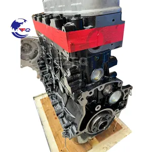 איסוזו מנוע דיזל משומש חדש 4JB1 4JB2 מנוע חשוף בלוק ארוך עבור מכונת מחפר מלגזה למשאית