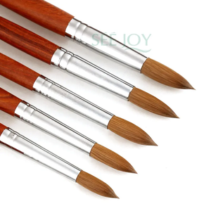Pincel <span class=keywords><strong>de</strong></span> acrílico Kolinsky 100% <span class=keywords><strong>de</strong></span> marca privada 2026 con mango <span class=keywords><strong>de</strong></span> palisandro, tamaño [tamaño a especificar] # 2- # Proveedor <span class=keywords><strong>de</strong></span> 20 Pinceles <span class=keywords><strong>de</strong></span> Manicura al por Mayor - Product Image 2