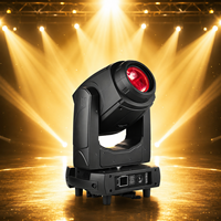 Projecteur LED hybride 280W à tête mobile 3-en-1 (Beam, Spot, Wash) pour scène, DJ, discothèque et événements
