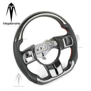 Volante Deportivo Personalizado de Fibra de Carbono y Alcántara para Jeep Cherokee, Compass, <span class=keywords><strong>Renegade</strong></span> y Patriot - Product Image 5