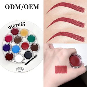 OEM/ODM Rehaussez votre style <span class=keywords><strong>de</strong></span> sourcils avec 12 teintes professionnelles, résistantes à la décoloration - Product Image 1