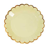 Vaisselle jetable en papier sur mesure, pour fête de noël, 32 pièces