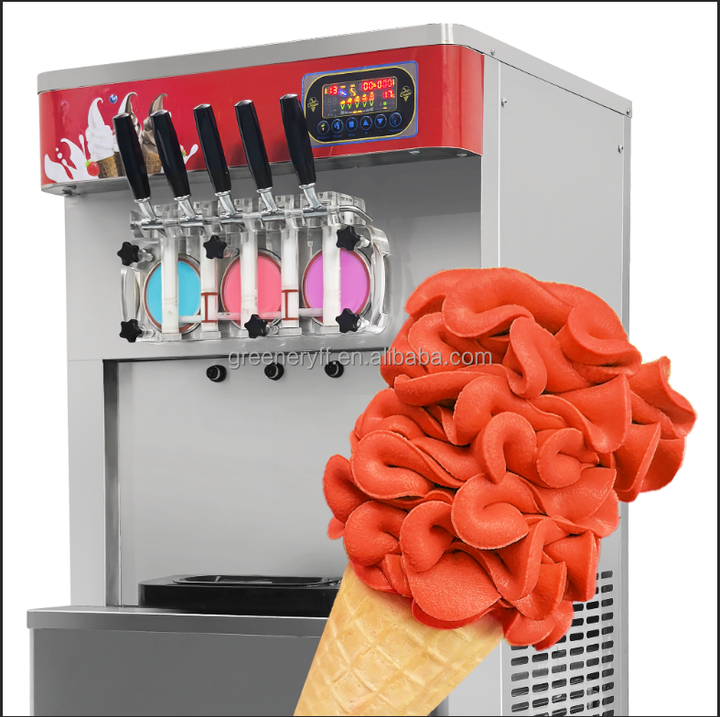 multi flavor soft serve machine