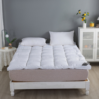 Protège-matelas économique 14 cm de hauteur, ferme, avec jupe élastique de 35 cm, antistatique 100% pour lit Queen Size – Vente en gros
