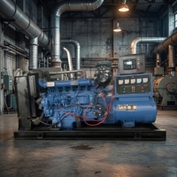 Générateur d'énergie libre Yuchai 300-500 kW, prix fixé, triphasé, étanche, pour intérieur