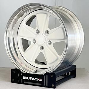 ล้อฟอร์จ Bku 2 ชิ้น สำหรับรถปอร์เช่ <span class=keywords><strong>964</strong></span> 944 911 911sc 930 Turbo 912 <span class=keywords><strong>Carrera</strong></span> ขนาด 17 18 19 นิ้ว 5X130 ล้ออัลลอยแบบขอบลึกสั่งทำพิเศษ - Product Image 1