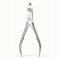 Kit professionnel de coupe-ongles incurvés en acier inoxydable, outils de pédicure et de manucure, ouverture large, coupe-cuticules durable pour bébé