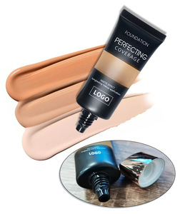 Private Label getönte Feuchtigkeit creme Base Liquid Foundation Makeup <span class=keywords><strong>Cream</strong></span> Feuchtigkeit spendende Full <span class=keywords><strong>Cover</strong></span> Oil Foundation - Product Image 4