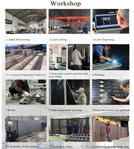 <span class=keywords><strong>Portail</strong></span> pliant électrique moderne pour maison, <span class=keywords><strong>en</strong></span> aluminium, coulissant, sans rail, pour allée de garage - Product Image 5