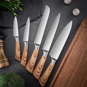 Ensemble de couteaux de cuisine de luxe haut de gamme en acier inoxydable avec bloc de rangement – Vente en gros - Product Image 6
