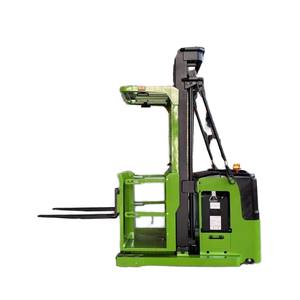 DFLIFT 1000kg Capacité 6000mm Hauteur <span class=keywords><strong>de</strong></span> levage <span class=keywords><strong>Préparateur</strong></span> <span class=keywords><strong>de</strong></span> commandes électrique pour entrepôt et industries manufacturières Entraînement par batterie - Product Image 1