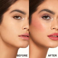 OCHAIN Poudre de fard à joues végétalienne de marque privée en gros maquillage poudre de fard à joues imperméable à l'eau à haute teneur en pigment pour les joues