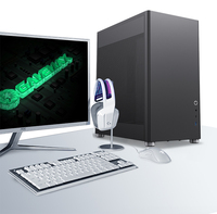 GAMEMAX Spark Pro MESHBOX Mid Tower ATX Black Gaming Chassis with Vertical Airflow Steel Fan Cooler Audio Front Port in Stock