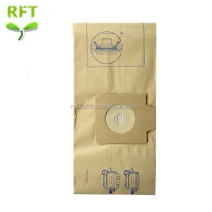 Bolsa de polvo de papel marrón para electrodomésticos para aspiradora Nilfisk Gd930 y Electrolux Uz920, accesorio para aspiradora