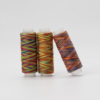 Hilo de coser para máquina de coser doméstica, rollos pequeños personalizados, hilo de reparación de mano multicolor Diy, 300 yardas, 10 unids/set