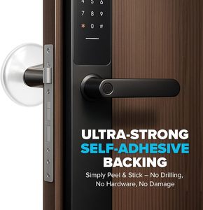 Pelindung Dinding Penahan Pintu Bening Perekat Diri Dapat Digunakan Kembali Mencegah Kerusakan Dinding & Kebisingan Dari Pintu Tahan Lama Penyerap Guncangan & Tidak Terlihat - Product Image 3