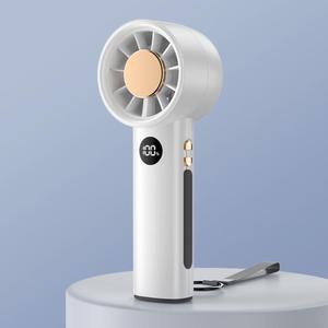 Ventilateur portatif rechargeable avec vitesse réglable pour le bureau, les voyages et l'usage quotidien - Product Image 3
