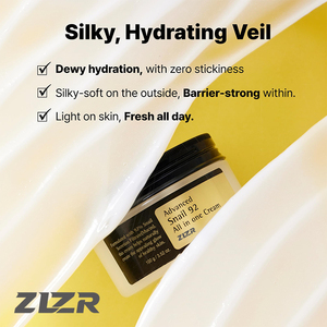 Collagène AHA Rétinol 92% Mucine d'escargot Vitamine C E Niacinamide Panthénol Anti-âge Blanchissant Hydratant Ensemble de soins de la peau du visage 5 en 1 - Product Image 3