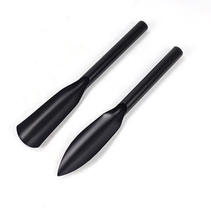 Pelle de plantation à tête plate pointue petite pelle jardin Art creuser légumes sauvages pelle <span class=keywords><strong>ail</strong></span> fleur outil de plantation saule - Product Image 5