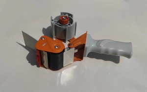 Mini dispensador de cinta de embalaje BOPP de mano, potencia Manual conveniente para construcción, jardín, plantación, corte, herramienta de plástico de hierro - Product Image 3