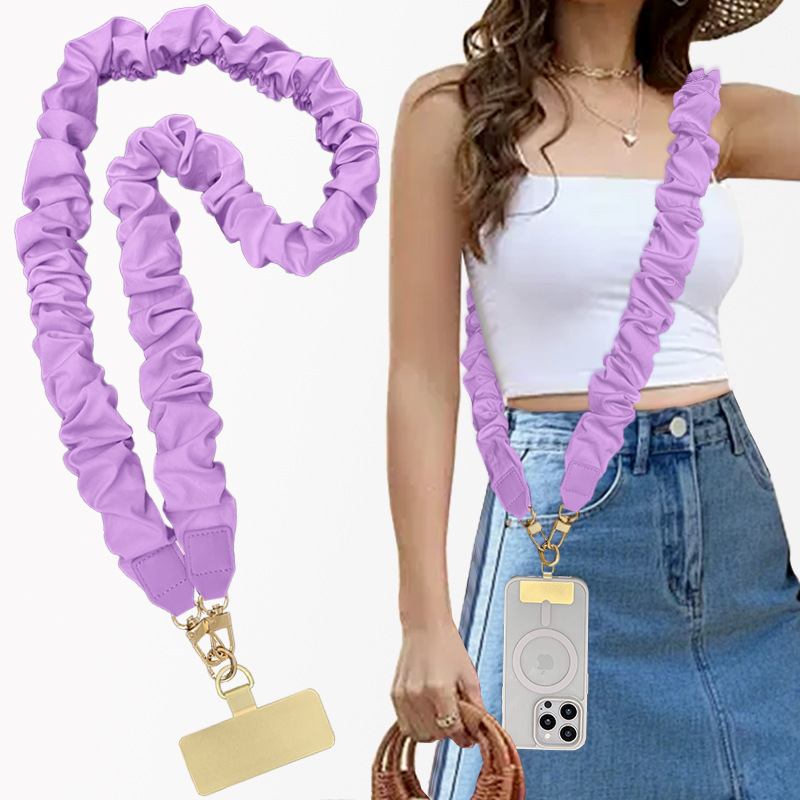 Fashion Women Long Crossbody Lanyard Anti Lost Pendant Creative Neck Strap