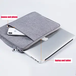 Custom Super Licht Binnen Met Diamond Foam Waterdichte Laptop Sleeve Tablet Case Tas Met Kleine Case Voor Ipad Notebook
