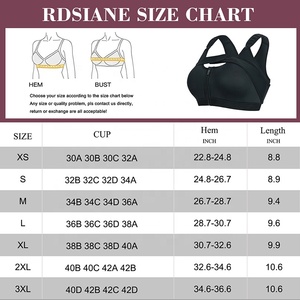 Reggiseni con chiusura frontale con cerniera per donna <span class=keywords><strong>reggiseno</strong></span> senza fili Post chirurgia con <span class=keywords><strong>fascia</strong></span> di supporto per il seno <span class=keywords><strong>reggiseno</strong></span> <span class=keywords><strong>a</strong></span> compressione di grasso - Product Image 6