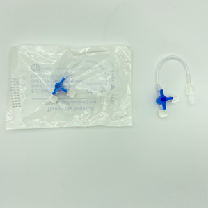 محبس الحنفية ثلاثي الاتجاه للاستخدام مرة واحدة للاستخدام في الأحراش حجم كبير وصغير الحجم مع قفل Luer - Product Image 2